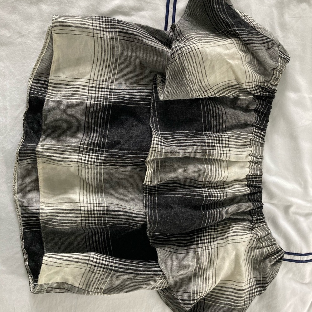 Topshop off shoulder ruffle spring/ summer top